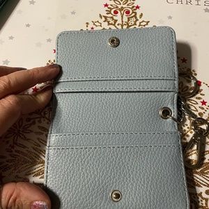 Small Light Blue Steve Madden Wallet